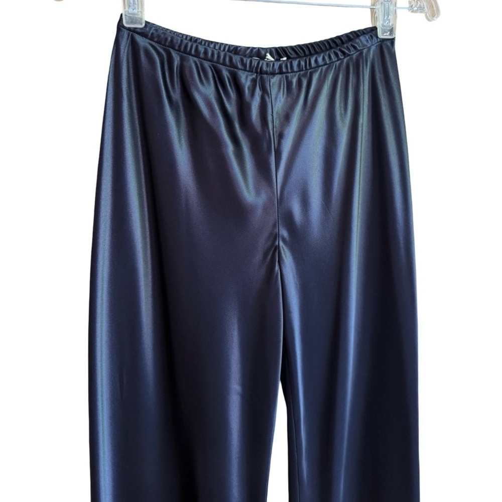 THE ROW SATIN GALA PANTS INDIGO XS NWT - Picture 8 of 12